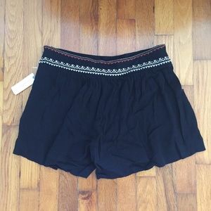Anthropologie flowy shorts